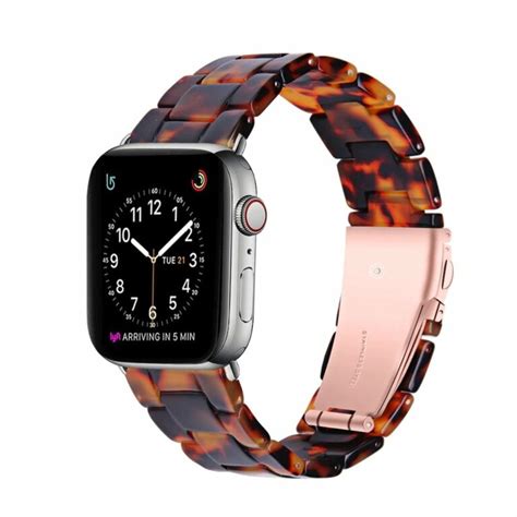 tortoiseshell apple watch band